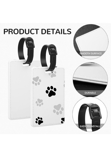 20 Adet Süblimasyon Boş Bagaj Etiketleri Boş Seyahat Etiketleri Kayışlı Isı Transfer Kartı Dıy Noel Için, 4.1x2.76 Inç,декоративные Подарки (Yurt Dışından) modelleri