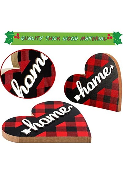 'ın Günü Kalp Şekilli Dekor Ahşap Tabela Rustik Kalp Masa Noel Süslemeleri Için Centerpiece,декоративные Подарки (Yurt Dışından) indirimleri