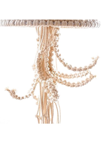 Makrome Duvar Asılı, Yıldız Işıkları ile Denizanası Dream Catcher, Duvar Sanatı Dekor Güzel Daire Odası Kapı Dekorasyonu,декоративные Подарки (Yurt Dışından) indirimleri