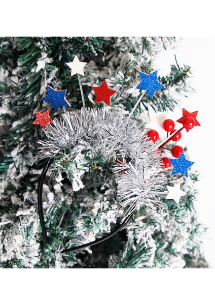 18 Adet Bağımsızlık Günü Şapkalar Yurtsever Kafa Boppers Kafa Bandı Dördüncü 4th Temmuz Parti Aksesuarları Süslemeleri Şekeri,декоративные Подарки (Yurt Dışından) fırsatları