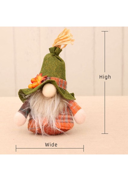 Sonbahar Gnome Sonbahar Gnome Kabak Ayçiçeği Isveç Cüce Sgiving Günü Hediyesi Sonbahar Bebek Pencere A,декоративные Подарки (Yurt Dışından)