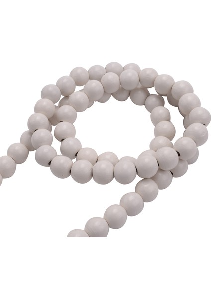 Ahşap Boncuk Çelenk Püsküller, Çiftlik Evi Boncuk Rustik Ülke Dekor Namaz Boho Boncuk Duvar Asılı Dekorasyon Ahşap Renk,декоративные Подарки (Yurt Dışından)