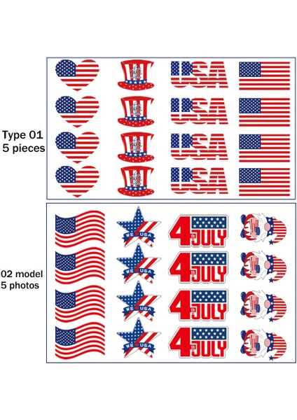 100 Adet Bağımsızlık Günü Çiçek Kol Etiket Yüz ve Kol Bayrak Desen Dekoratif Su Transfer Baskı Etiket,декоративные Подарки (Yurt Dışından) indirimleri