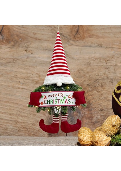 Noel Garlands Süsler Noel Ev Dekorasyonu Için Noel Süslemeleri Kapı Kolye,декоративные Подарки (Yurt Dışından) fırsatları