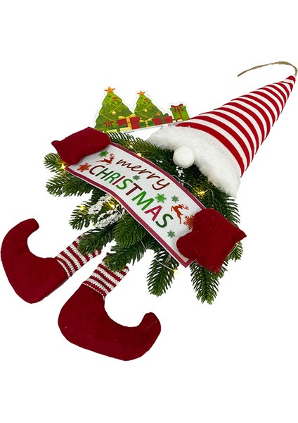 Noel Garlands Süsler Noel Ev Dekorasyonu Için Noel Süslemeleri Kapı Kolye,декоративные Подарки (Yurt Dışından) indirimleri