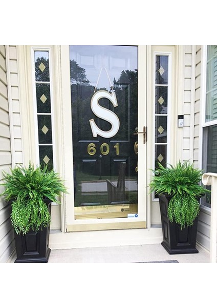 Açık Eğrelti Otları Için 12 Adet Yapay Bitkiler Yapay Boston Fern Bitki Açık Plastik Bitkiler Için Yapay Eğrelti Otları,декоративные Подарки (Yurt Dışından) modelleri