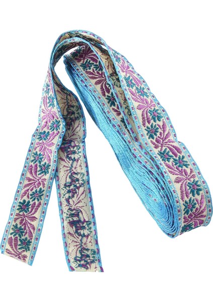 Çiçek Deseni Işlemeli Jakarlı Kurdeleler Dokuma Dantel Trim Giysi Çantası Perde Dikiş Dantel Kumaş Stil B,декоративные Подарки (Yurt Dışından) indirimleri