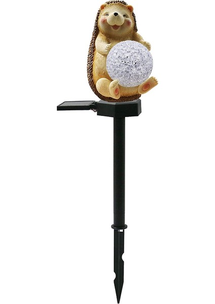 Açık Güneş Enerjili Bahçe Işıkları Kirpi Dekorasyon Işıkları Renk Değiştiren LED Su Geçirmez Bahçe, Veranda,(Yurt Dışından)