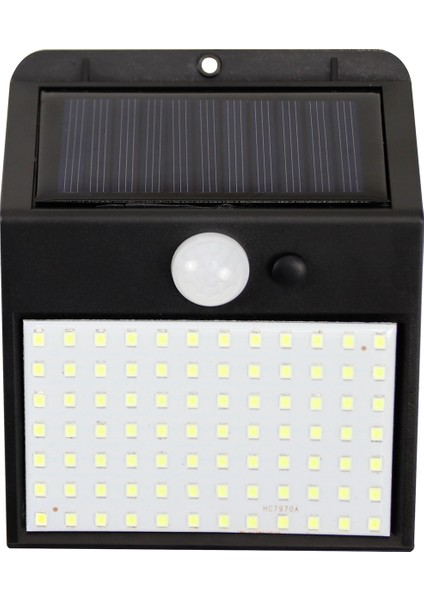 Taraflı 170LED Pır Hareket Sensörü Güneş Işığı Kontrolü Güneş Enerjisi Sokak Lambası Ev Bahçe Güneş Enerjisi Indüksiyon Duvar Lambası, (Yurt Dışından)