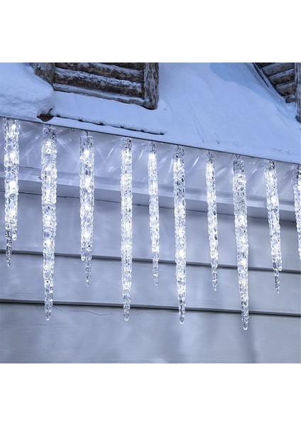 Dış Mekan Noel Saçağı Işıkları, Gypsophila Saçağı Işıkları, Saçaklarda ve Tavan Hatlarında Kristal Noel Süslemeleri Ab Tak,(Yurt Dışından) modelleri