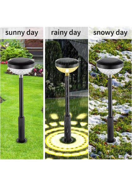 Güneş Yol Işıkları 4 Paket, LED Güneş Işıkları Dış Mekan, IP67 Su Geçirmez Güneş Yol Işıkları, Güneş Enerjili Bahçe Işıkları,(Yurt Dışından) indirimleri