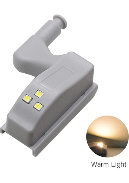 LED Dolap Işığı Dolap Işığı Mutfak Menteşe Sensörlü Işık Dolapları Için Arka Işık Dolap Lambası 16 Adet Sıcak Beyaz,(Yurt Dışından) fırsatları