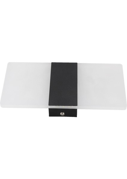 6W 22CM LED Akrilik Duvar Lambası Oturma Odası Iç Duvar Lambaları Beyaz Işıklı Siyah,(Yurt Dışından) fiyatları