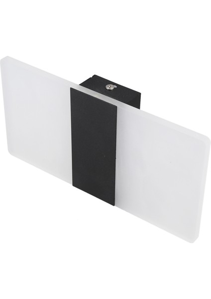 6W 22CM LED Akrilik Duvar Lambası Oturma Odası Iç Duvar Lambaları Beyaz Işıklı Siyah,(Yurt Dışından) indirimleri