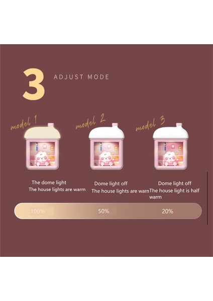 Manyetik Indüksiyon Gece Lambası LED Karartma Lambası Çizgi Film Bebeği Çocuk Odası Dekoratif Kısılabilir Lamba Pembe, (Yurt Dışından) indirimleri