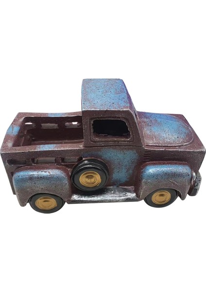 Kişiselleştirilmiş Büyük Rustik Yaylı Metal Kamyon Dekoru, Çiftlik Kamyonu Rustik, Paskalya Kamyonu Dekoru, Vintage Metal Kamyon Ekici (Yurt Dışından)