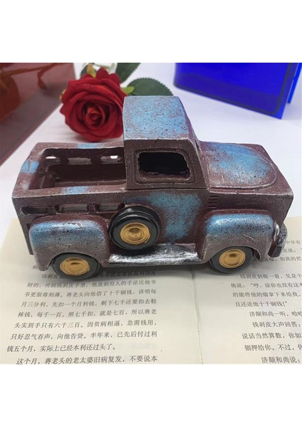 Kişiselleştirilmiş Büyük Rustik Yaylı Metal Kamyon Dekoru, Çiftlik Kamyonu Rustik, Paskalya Kamyonu Dekoru, Vintage Metal Kamyon Ekici (Yurt Dışından) fırsatları