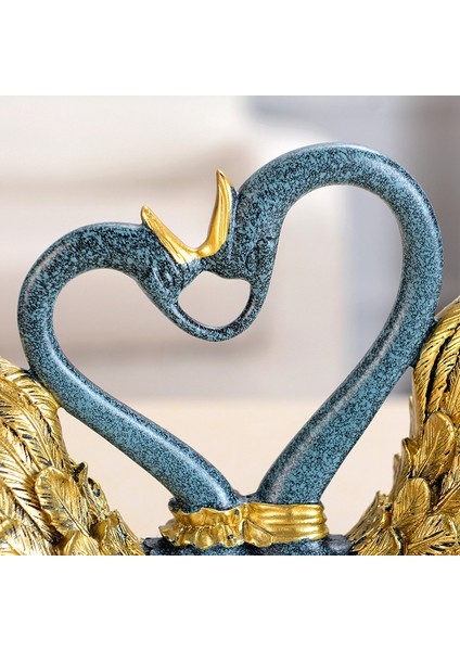 Kuğu Severler Avrupa Tarzı Oturma Odası Dekorasyon Ev Mobilya Kuğu Takı Düğün Hediyeleri Odası Dekor Modern El Sanatları Hediyeler (Yurt Dışından) fırsatları