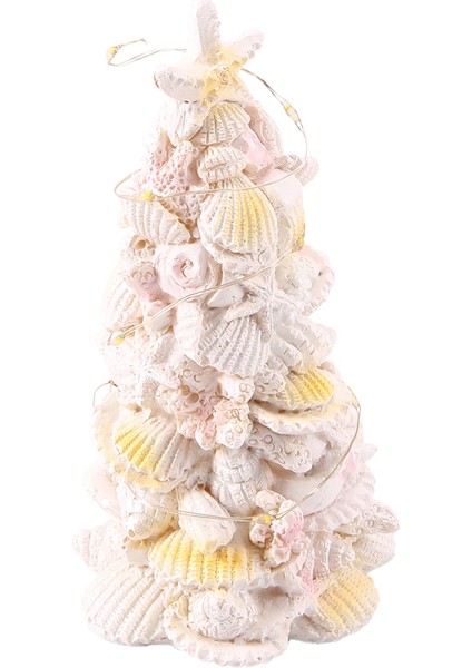 Deniz Kabuğu Mercan Okyanus Plajı Parıltılı Dize Süslemeli Noel Ağacı Süslemesi (Yurt Dışından) fiyatları