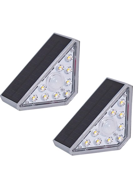 LED Güneş Enerjili Merdiven Işık Su Geçirmez Güneş Peyzaj Işık Açık Avlu Duvar Işık Indüksiyon Işık Için Sıcak Işık 2 Adet,(Yurt Dışından) fırsatları