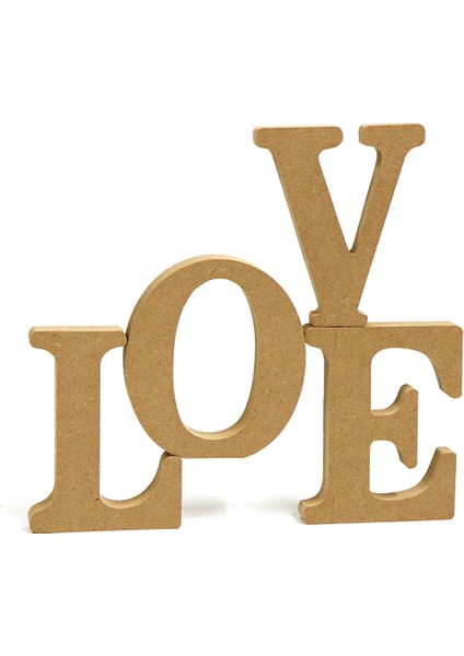 43 Adet Ahşap Harfler, Bitmemiş Ahşap Harfler Dekoratif Ayakta Harfler Dilimleri Tabela Dekorasyon Zanaat Ev Için (Yurt Dışından) indirimleri