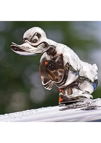 Kızgın Lastik Ördek Hood Süsleme, Kendinden Yapışkanlı 3D Komik Araba Kaput Dekorasyon Aksesuarları Bar Pub Kulübü (Yurt Dışından) indirimleri