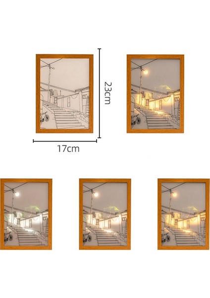 LED Boyama Işık Gece Lambası Sanat Masa Gece Lambası Oturma Odası Yatak Odası Için Dekoratif Duvar Işıkları GIFTS-17X23CM (Yurt Dışından) modelleri