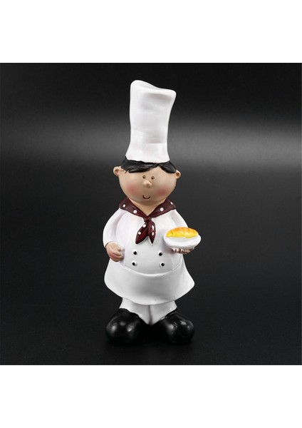 1 Çift Erkek Kız Şef Dekorasyon Ev Dekorasyon Reçine El Sanatları Şarap Dolabı Pencere Restoran Fırın Dekorasyon (Yurt Dışından) indirimleri