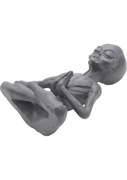 Meditasyon Heykeli Mini Reçine Süs Bahçe Ev Ofis Yard Sanat Dekor Kapalı Açık Için (Yurt Dışından) modelleri