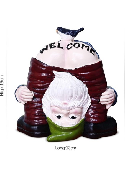 Hoş Geldiniz Bahçe Gnome, Bahçe Gnome Bahçe Figürleri Dış Mekan Dekorasyonu, Dış Mekan Heykeli (Yurt Dışından) fiyatları