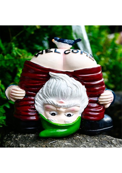Hoş Geldiniz Bahçe Gnome, Bahçe Gnome Bahçe Figürleri Dış Mekan Dekorasyonu, Dış Mekan Heykeli (Yurt Dışından) indirimleri