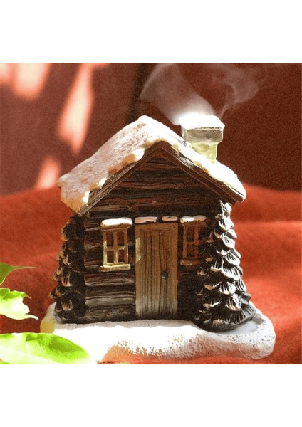 Karlı Tütsü Koni Brülör, Noel Baca Kulübesi Tütsü Brülör, Aromaterapi Süsleme, Oda Tütsü (Yurt Dışından) modelleri