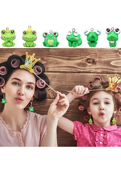 48 Adet Kurbağa Takılar Takı Yapımı Için Toplu Sevimli Hayvan Kolye Yeşil Kurbağa Anahtarlık Takılar Küçük Takı Yapımı Takılar (Yurt Dışından) modelleri