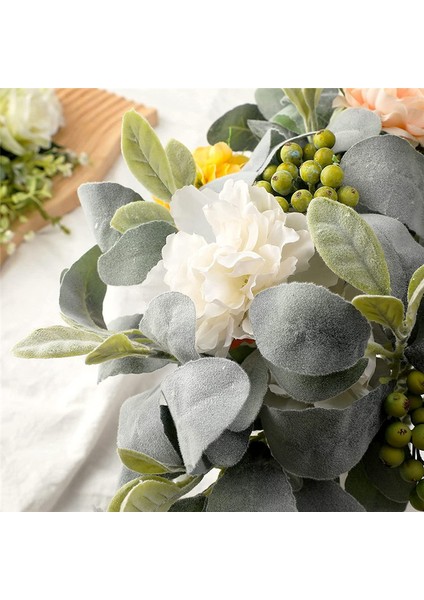 15 Adet Yapay Akın Kuzu Kulak Yeşillik Kök Sahte Kuzu Kulağı Dalları Seçtikleri Rustik Düğün Centerpiece (Yurt Dışından) fırsatları