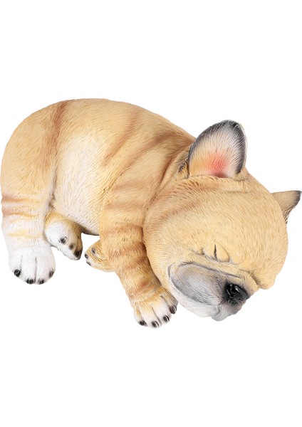 Fransız Bulldog Heykel Süs Köpek Heykeli Heykelcik Açık Bahçe Dekor Hediye-Yalan Köpek (Yurt Dışından) fiyatları