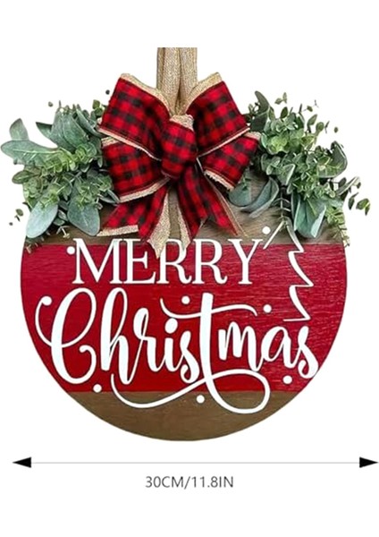 Ön Kapı Için Noel Hoş Geldiniz Tabelası, Asılı Ahşap Hoş Geldiniz Tabelası Noel Süslemeleri Kış (Yurt Dışından)