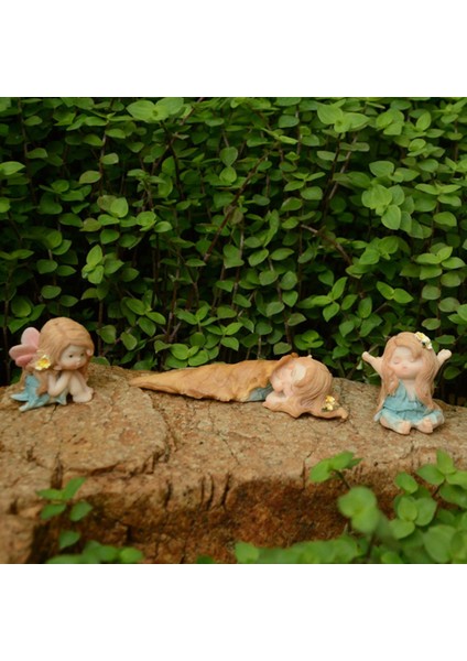 Günlük Koleksiyon Sevimli Bebek Heykelcik Peri Bahçe Dekorasyon Melek Minyatür Ev Süsleme Kız Festivali (Z09464A) (Yurt Dışından) modelleri