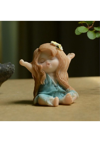 Günlük Koleksiyon Sevimli Bebek Heykelcik Peri Bahçe Dekorasyon Melek Minyatür Ev Süsleme Kız Festivali (Z09464A) (Yurt Dışından) fırsatları