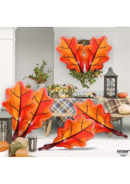 10 Adet Akçaağaç Yapraklı Balonlar Doğum Günü Partisi ve Sonbahar Süslemeleri Için Folyo Balonlar Veriyor Turuncu (Yurt Dışından) fiyatları