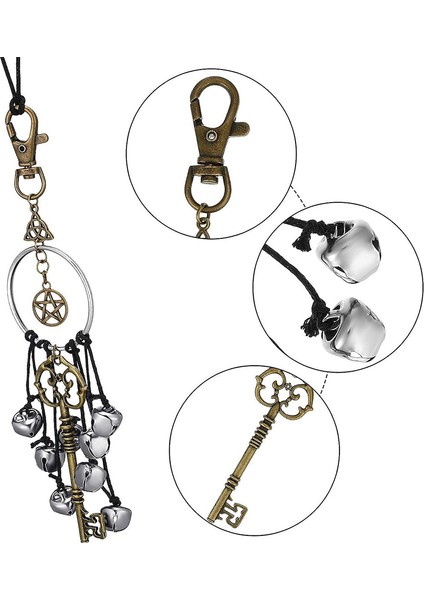 Rattan Rüzgar Çanları Dua Kristal Rüzgar Çanları Cadı Kapı Kolu Kolye Aile Odası Dekorasyonunu Koruyun (Yurt Dışından) fiyatları