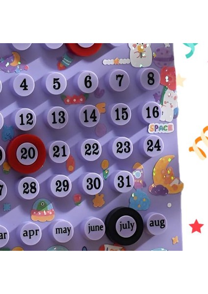 Dıy Yüzük El Yapımı Masa Takvimi, Moda Sürekli Takvim Dıy Yüzük Yeniden Kullanılabilir, Dıy Yüzük Masaüstü Takvimi, B (Yurt Dışından) fırsatları