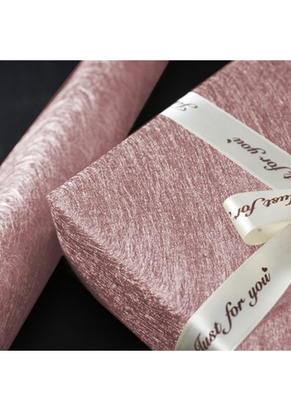 Gül Altın Masa Koşucu Metalik Elyaf Dokunmamış Kumaş Düğün Parti Masa Dekorasyon Hediye Için Çiçek Sarma, 30 cm x 10 M (Yurt Dışından) fiyatları