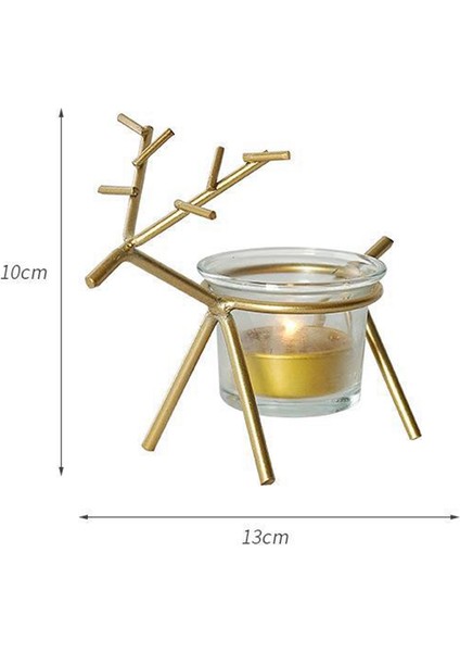 4 Adet Noel Adak Mum Çubuğu Centerpiece Ekran Mum Standı Centerpiece Mumluk Minimalist Ev Dekorasyonu (Yurt Dışından) fırsatları