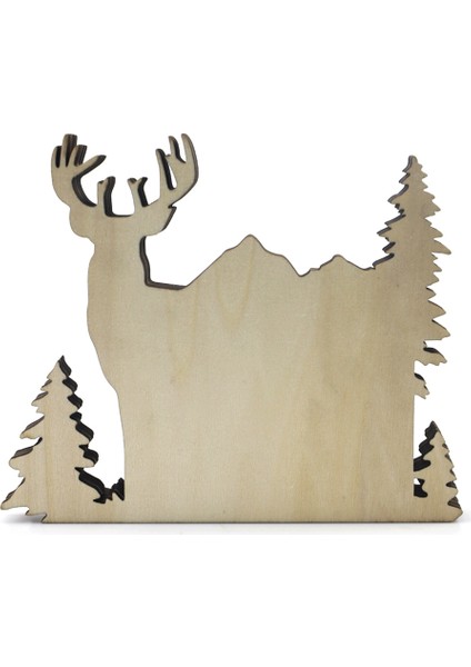 Orman Ahşap Oyma Noel Masa Süslemeleri Oda Masası Dekorasyonu Için Ahşap Noel Masa Dekorları (Yurt Dışından) indirimleri