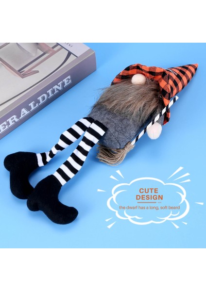 Cadılar Bayramı Ev Partisi Ev Dekorasyon Masa Dekor Uzun Bacaklar Yüzü Olmayan Gnome Bebek Cadılar Bayramı Asılı Süsler, C (Yurt Dışından) modelleri