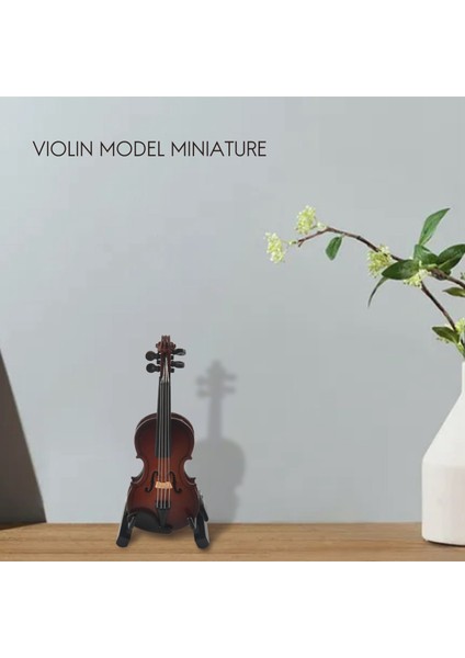 Hediyeler Keman Müzik Enstrümanı Minyatür Çoğaltma Kılıfı, 8X3CM (Yurt Dışından) indirimleri