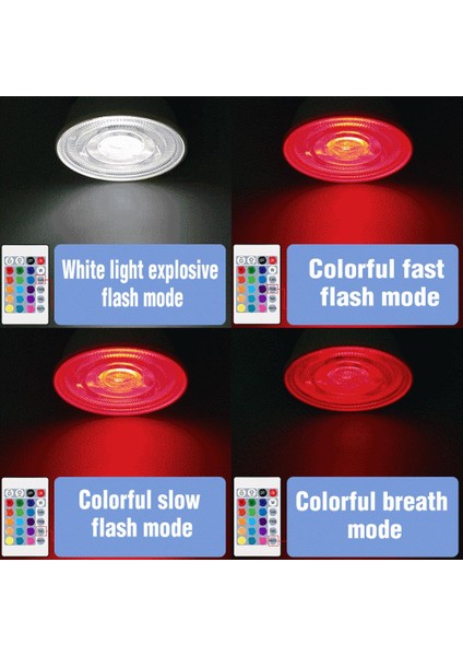 E14 LED Lamba Akıllı Ampul Renkli Spot Neon Burcu Rgb Denetleyici Işık Aydınlatma Kısılabilir Gece Lambası-B, (Yurt Dışından)