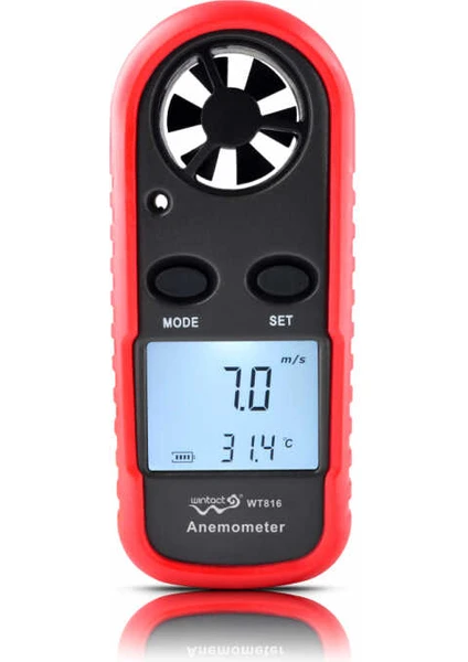 WT816 Dijital Anemometre Hava Akım Ölçer