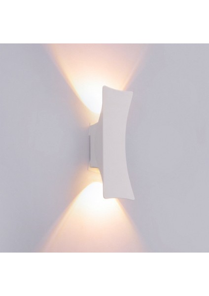 Dış Mekan Su Geçirmez Duvar Lambası Basit Teras Bahçe Lambası Yatak Odası Başucu Lambası Koridor Balkon Işığı (Beyaz) Beyaz Işık, (Yurt Dışından) fiyatları