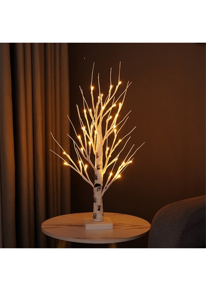 Masaüstü Ağacı, LED Işıklı Beyaz Ağaç, Sıcak Beyaz Küçük Ağaç Işıkları Elektrikli Zamanlayıcı, Işıklı Ağaç (Yurt Dışından) modelleri